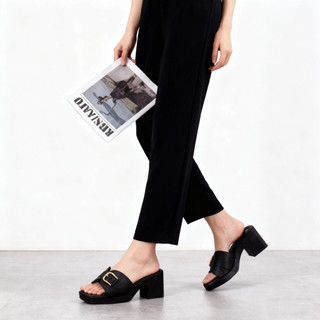 Vista Praia Korean Thick Sole Elegant Wedge Heel Sandals Women Slippers  Fashion sandals 2299