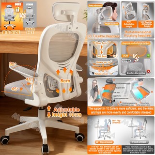 Office Chair Korean Ergonomic Chair Chair Mesh chair Computer Chair High Back Gaming Chair