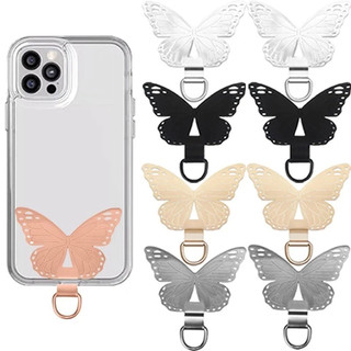 Stainless Steel Phone Lanyard Gaskets/Ultra-thin Replacement Phones Patch/Anti-loss Tether Tabs-BEN