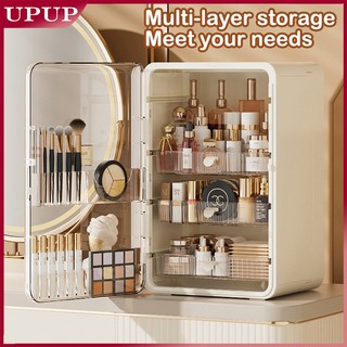 UPUP Multi-Layer Cosmetic Storage Cabinets Make Up Organizer Large Capacity Are Sturdy And Durable