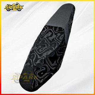 3D SMOKE SEAT COVER ORIGINAL CONCEPT DESIGN Waterproof✅Universal F1 Motorcycle Liha Tahi Click INDO