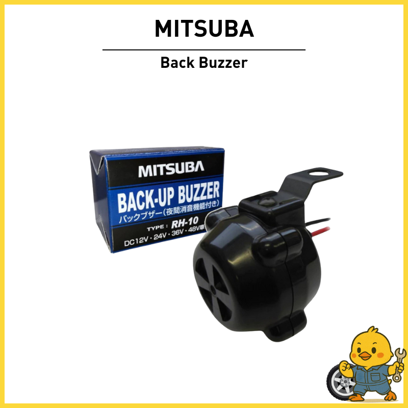 MITSUBA back buzzer [12-48V compatible] RH-9 / RH-10