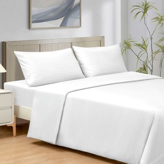 Mandaue Foam Basic Plain 4pc Sheet Set - Flat Sheet
