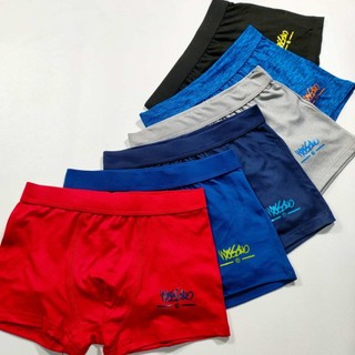 3-6-12pcs Boxer For Men's Cotton Boxer Briefs Soft Breathable Underwear with Stretch Tagless Comfort