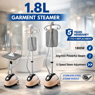 Iron Steam Garment Steamer 1800W Stainless Steel Iron Board 1.8L Watertank Household Vertical Iron
