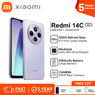 Redmi 14C Smartphone 8GB+256GB MediaTek Dimensity Global Version 50 MP AI Triple Camera