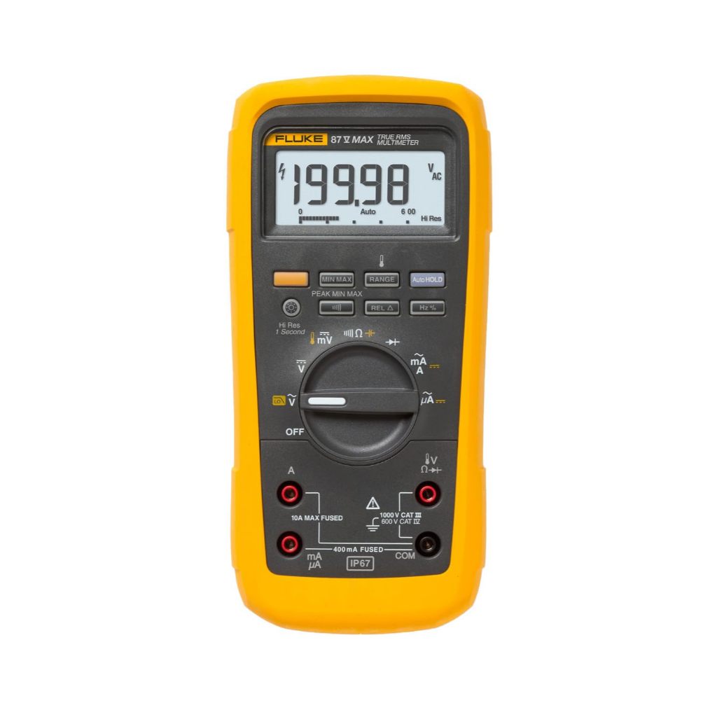 [AUTHENTIC] FLUKE Digital Multimeter 87V-MAX True RMS backlight specifications 87V-MAX