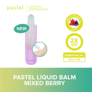 Pastel Liquid Balm (Translucent, Mixed Berry, Orange, Lemongrass) [Roll On, Menthol]