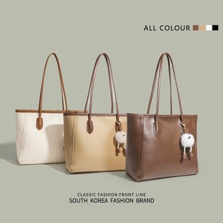 Muma Leather Large Woman Shopping Tote Bag With Zipper Shoulder Bags For Women Office bag