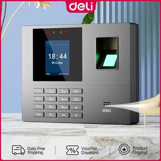 Deli E6 Face And Fingerprint Attendance Machine Mixed Recognition Attendance Machine Biometric