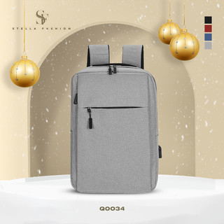 StellaFashion 15.6 inch Multifunctional Laptop Usb Anti Theft  Men Daypack Leisure Backpack Q0034