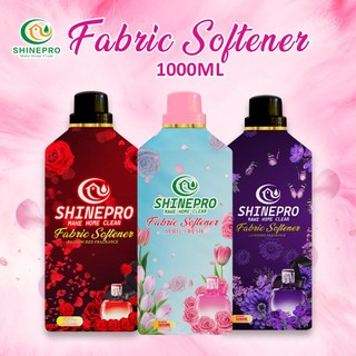 Shinepro Fabric Softener 1000ml, Long lasting Fragrance, Care with fabrics, Fresh Fragrance