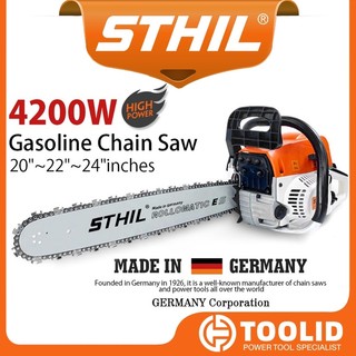 20/22/24 inches Portable Chainsaw Gasoline 070 Chainsaw Orginal Steel Mini Power Saw Metal Tool