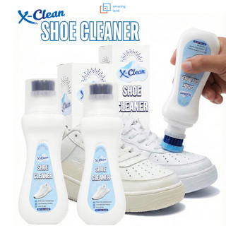 100ml X-Clean Waterless Shoe Cleaner & Whitener with Brush Head Amazingland