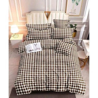 Gingham prints Pure Canadian cotton Abstract 3in1 set
