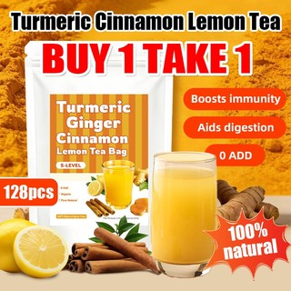 Turmeric Ginger Tea Lemonade Tea Bag Turmeric Powder Original No Sugar Boost Immunity With Cinnamon