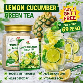 [FLASH SALE] LEMON CUCUMBER GREEN TEA Refreshing Healthy Detox Tea Weight Loss Drink