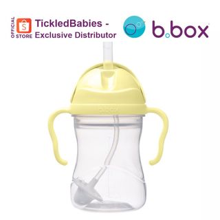 bbox Sippy Straw Cup with Handle [ b.box baby toddler kids infant travel weighted any angle bottle ]