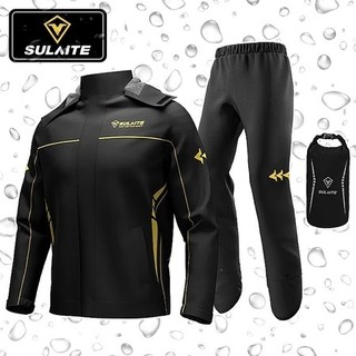 SULAITE Outdoor Waterproof Raincoat Motorcycle Bicycle Raincoat with Free Storage Bag Supports COD