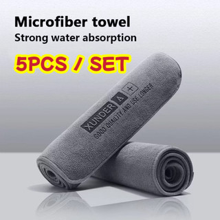 SJW 1pcs 5pcs Professional Grade Premium Microfiber Towels Car Wash Towel Car Detailing Tool  Towel