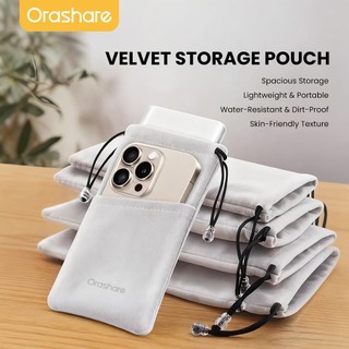 Orashare OB07 Dual Pocket Waterproof Power Bank & Mobile Accessory Storage Bag