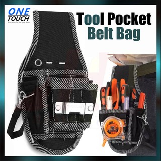 Multi-Pockets Tool Bag Carpenter Rig Hammer Tool Bag Waist Pockets Electrician Tool Pouch Holder Pac