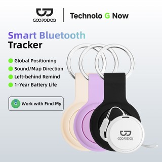 GOOJODOQ Smart Tag Anti Lost Airtag Tracker for iPhone/iPad Locator Finder Bluetooth Pets Cat Kids