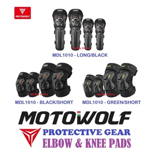 Original MOTOWOLF® Knee And Elbow Pads Safety Protective Gear MDL1010