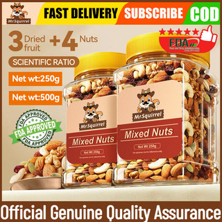Mr.Squirrel Snacks Mixed Nuts And Fruit Dried pistachios mixed almond nuts cashews macadamia nuts