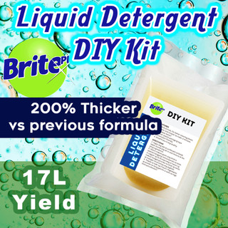 Liquid Detergent Kit DIY - by BritePH (17Liters Yield)