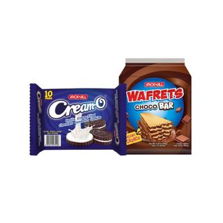 BAONTASTIC BUNDLE: Cream-O Vanilla (30g x 10) + Wafrets Choco Bar (24g x 10)
