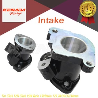 Intake Manifold 90°Click 125i Click 150i Vario 150 Vario 125 28/30/32/34mm