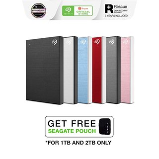 Seagate One Touch 1TB/2TB/4TB/5TB USB 3.0 Slim Portable External HDD Hard Drive