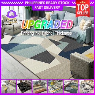 (Roll Up) B-NEST M/XL/2XL/4XL 3D Crystal Velvet Carpet Floor Mat Carpets Rugs Non Slip Mat Home Mat