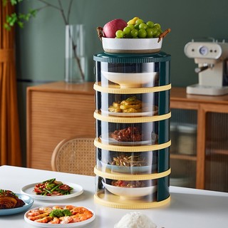 ★ZH★HD 5 Layer & 3 Layer Household Multi layer Food Storage Box Anti flies Insulation food keeper