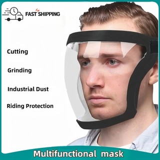 Transparent Full Fcae Mask Acrylic Anti Fog Dustproof Protective Googles