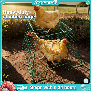 Aquamall Heavy Duty Chicken Cage Philippines Outdoor Free Range Poultry Farm Pet Cage Quick Shipping