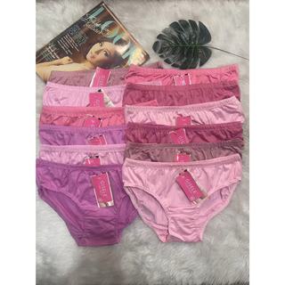 SW 6Pcs 12PCS New Arrival Underwear Cotton High Quality Plain Color Ladies Panties Mid Waist Panty F