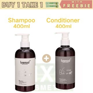 Bremod 400ml Hair Conditioner & Shampoo Washing Care Scalp Damage Frizzy Dry Hair BR-H040/BR-HX014