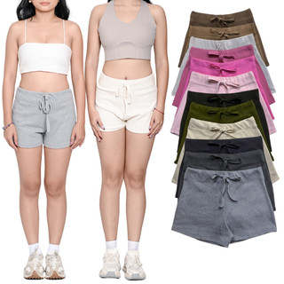 SUMMER BUNDLE OF 3 PSC COTTON DRAWSTRING HARPER SHORTS SOFT STRETCHY FIT