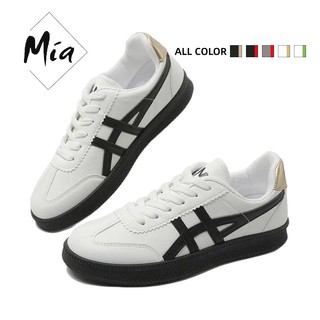 MIA Shoes for MEN and WOMEN Fashionable White shoe Light Weight Style Low-cut Sports Shoes +1size