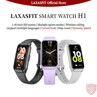 Laxasfit   Smart Band H1 Smartwatch |Bluetooth Calling | Smart Watch |Heart Rate&Sleep Monitoring