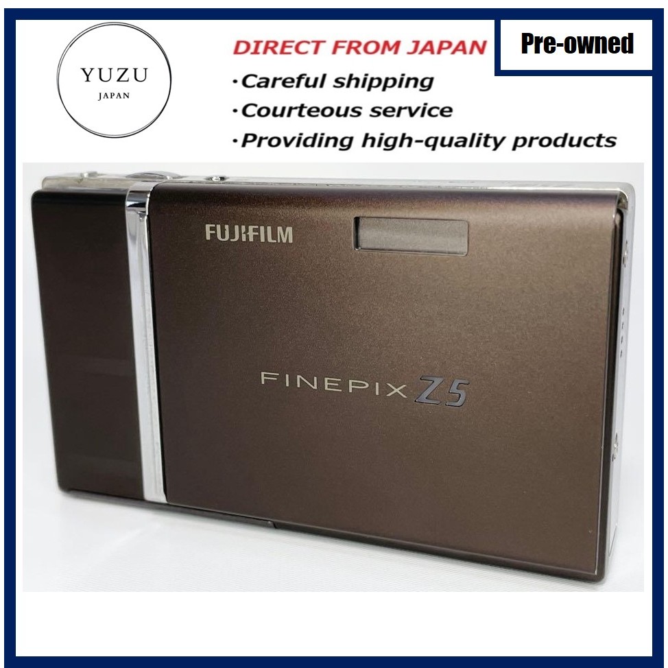 Pre-owned Product FUJIFILM FinePix Z5fd Brown: Stylish, Slim Design with the Breakthrough "Face Dete