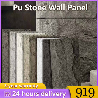 PU wall panel large size simulation 60*120*3cm moisture-proof house decoration product
