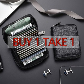 [BUY 1 TAKE 1] Business Card Holder Wallet Credit Card Walletn Large Capacity Unisex Card wallet