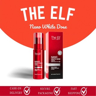 THE ELF Nano White Dose Premium White Serum Whitening Hydrates Face Skin Anti Dark Spot Aging Scar
