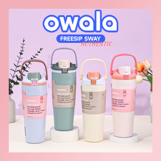 Owala 30oz Triple Insulated Flask with Straw | Leakproof for Car/Bag, Perfect for Work, Sports