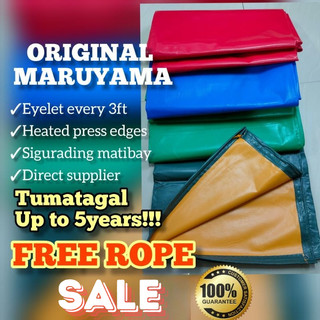 Maruyama S400 Lona Trapal Makapal Heavy Duty Rubberized Waterproof Outdoor Net PVC Coated Durable