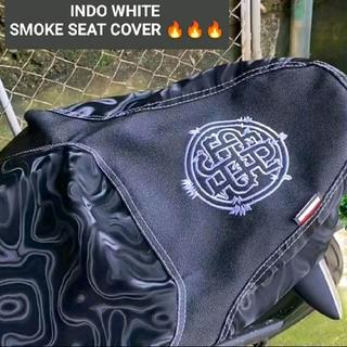INDO SEATCOVER with INFINITY LOGO 3D SMOKE RECARO and LIHA splicing design for Enhanced Style
