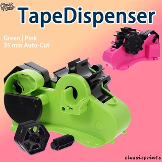Auto-Cut Tape Cutter Dispenser 35mm Multifunctional Combo Tape Dispenser